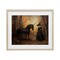 Stupell Industries Witch & Black Unicorn Framed Print Under Glass, design by Arlington Prints